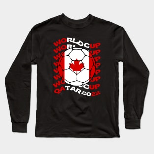 Canada Soccer Qatar Long Sleeve T-Shirt